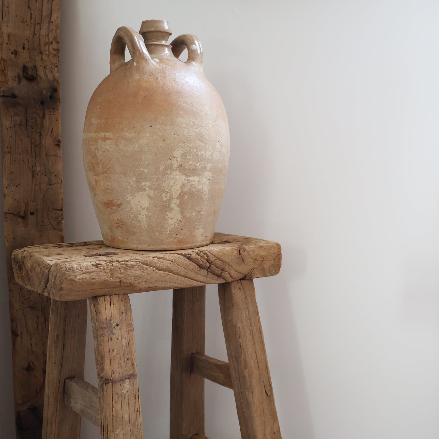 Tall rustic stool - Albert