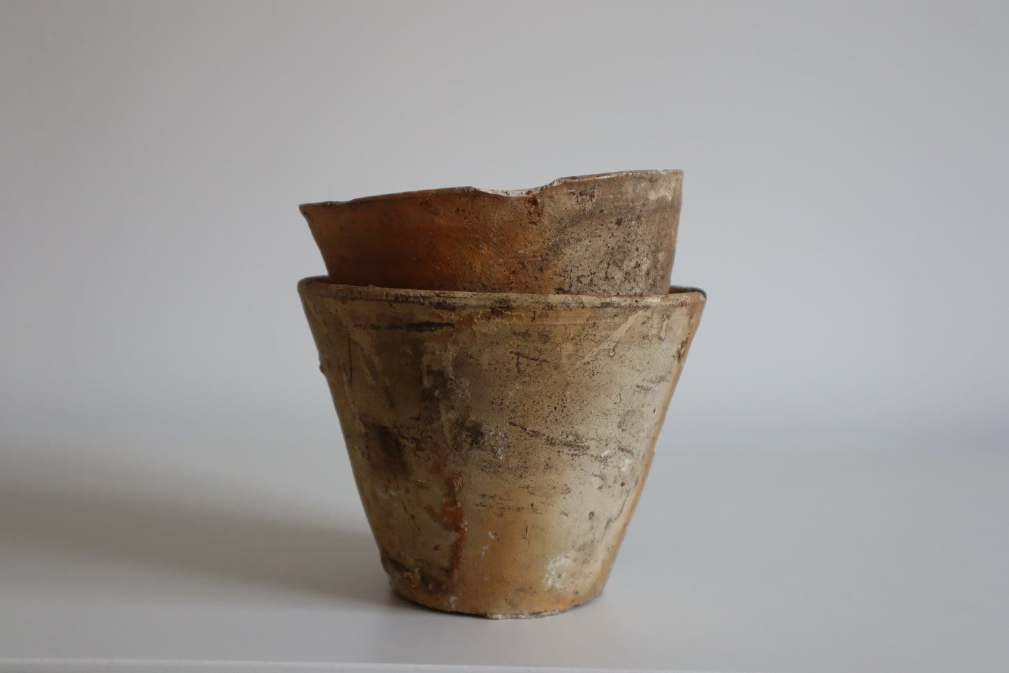 Terracotta sap pots