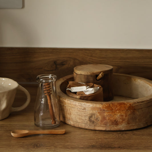 Wooden faisselle