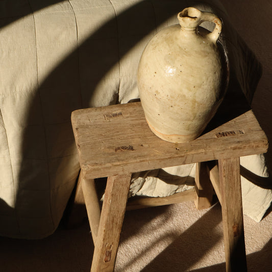 Tall elm stool - Onra