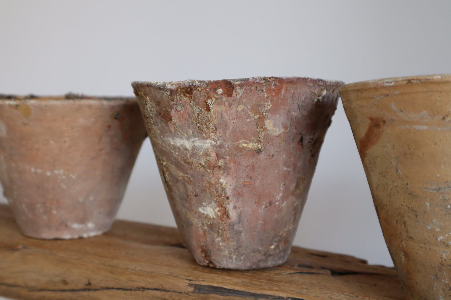 Terracotta sap pots