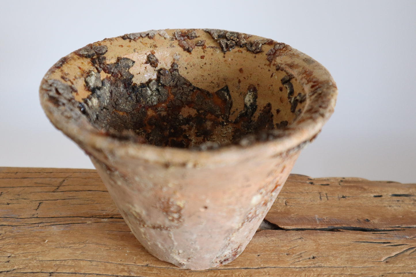 Terracotta sap pots