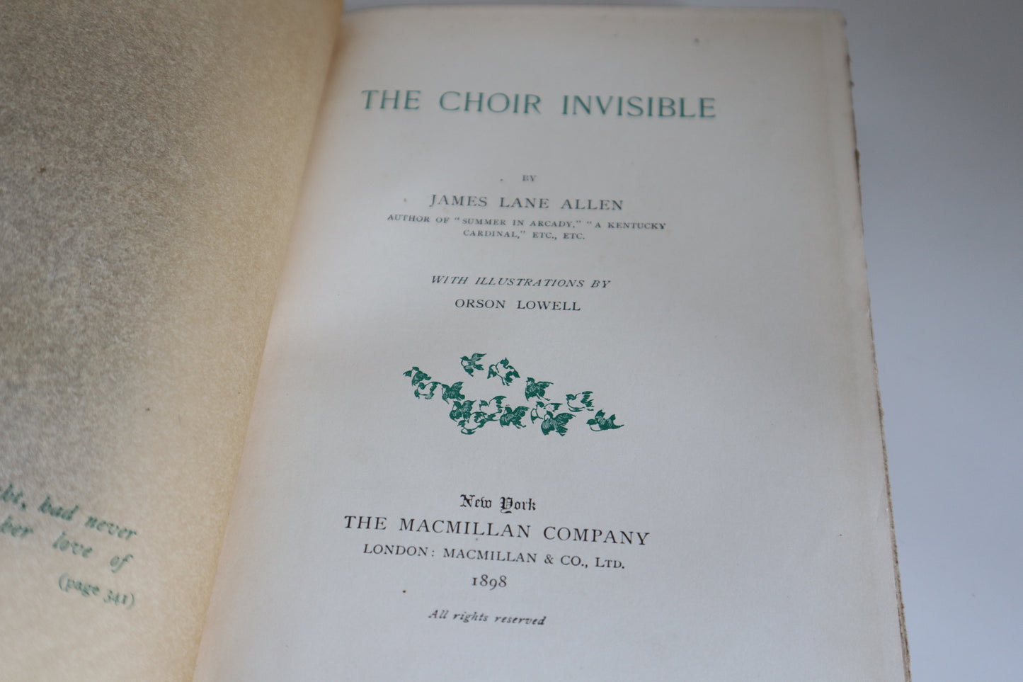 Book - The Choir Invisible