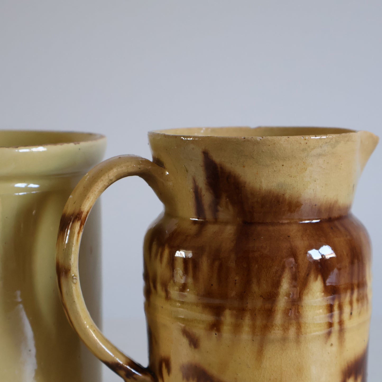 Treacle glazed French jug