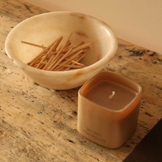 Marble bowl - Flora