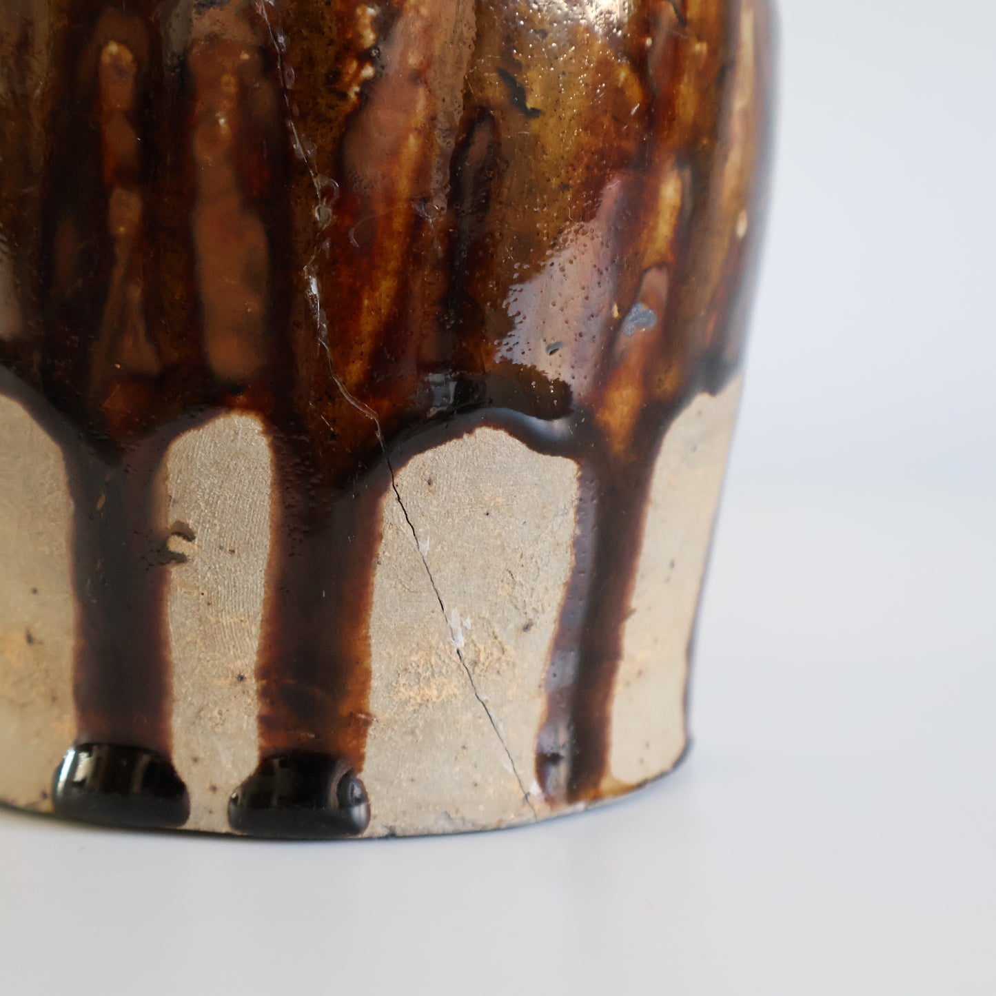 Glazed bottle
