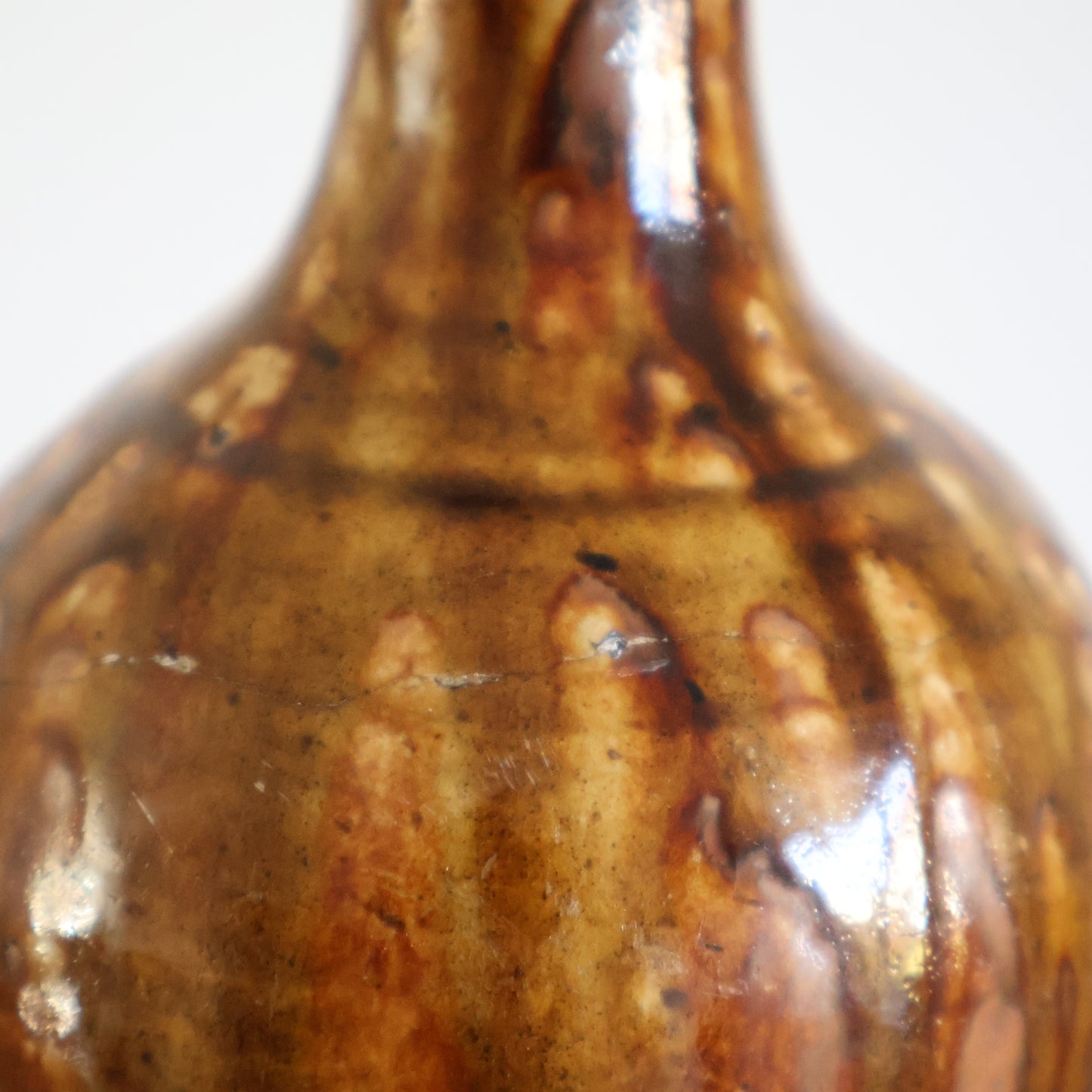 Glazed bottle