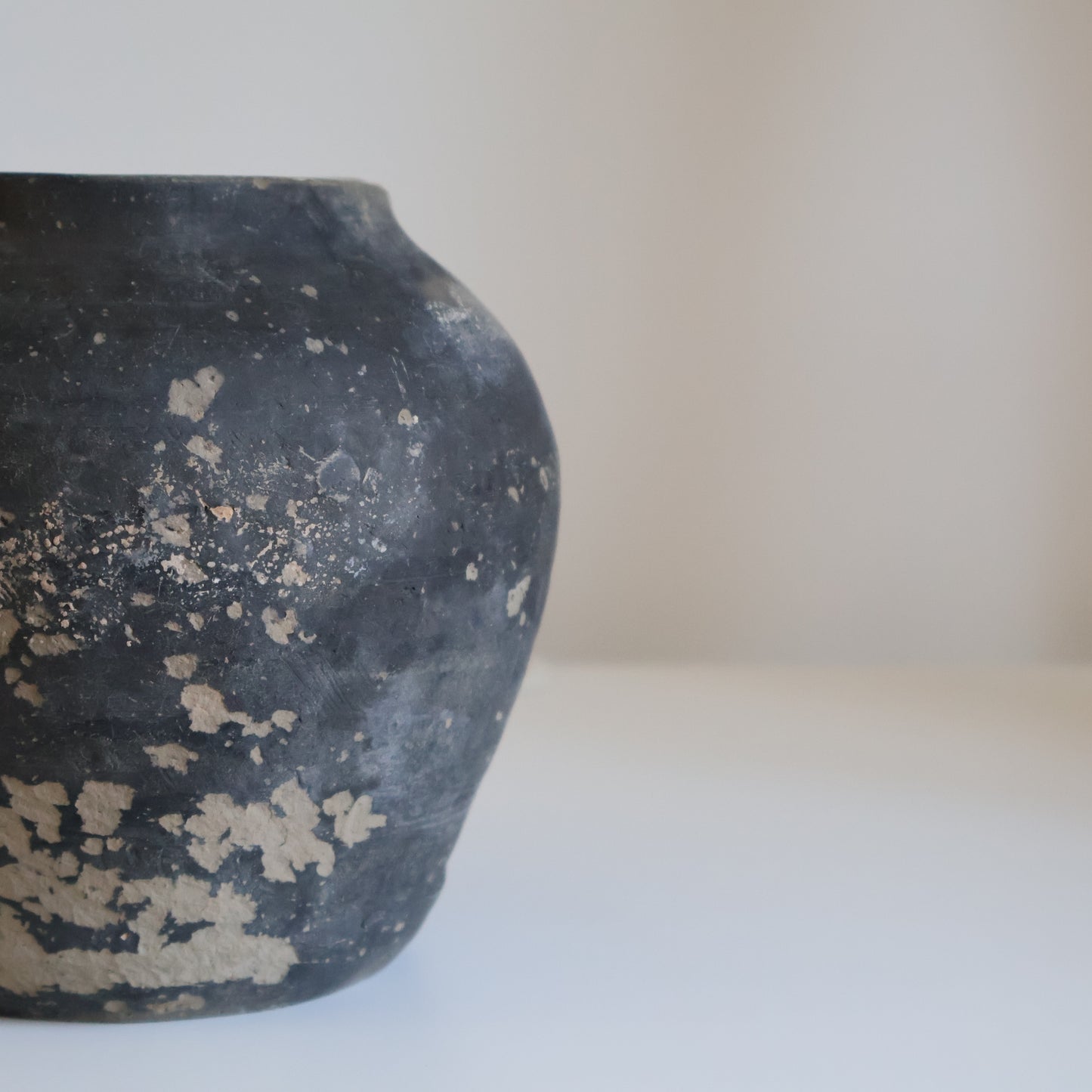 Vintage dark vase