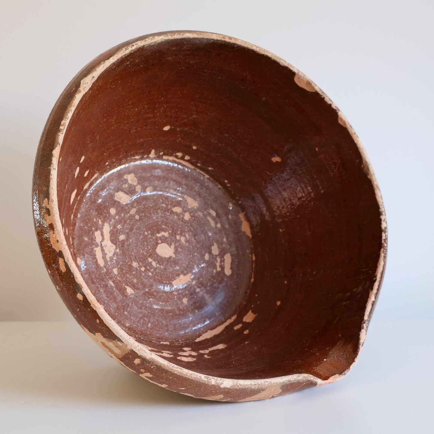 French terracotta bowl