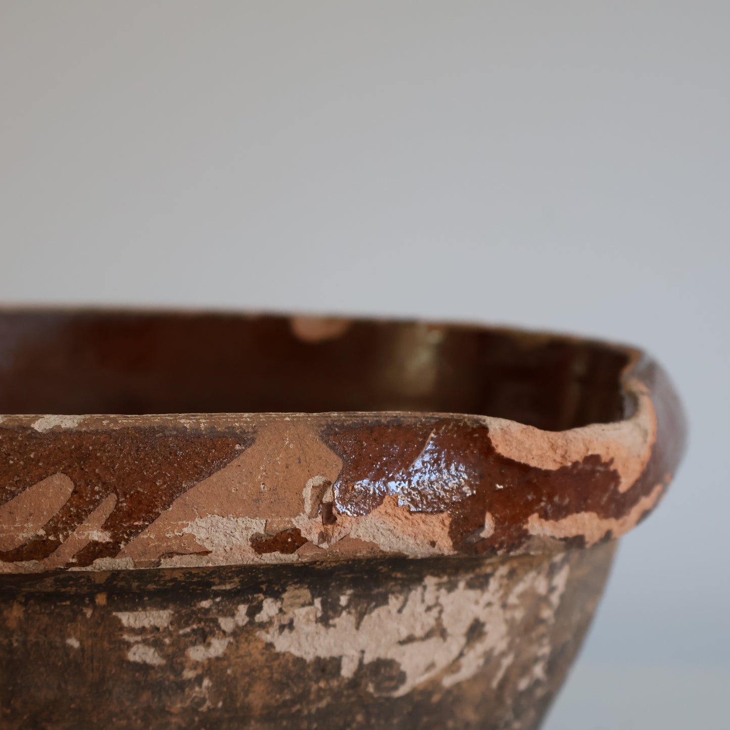 French terracotta bowl