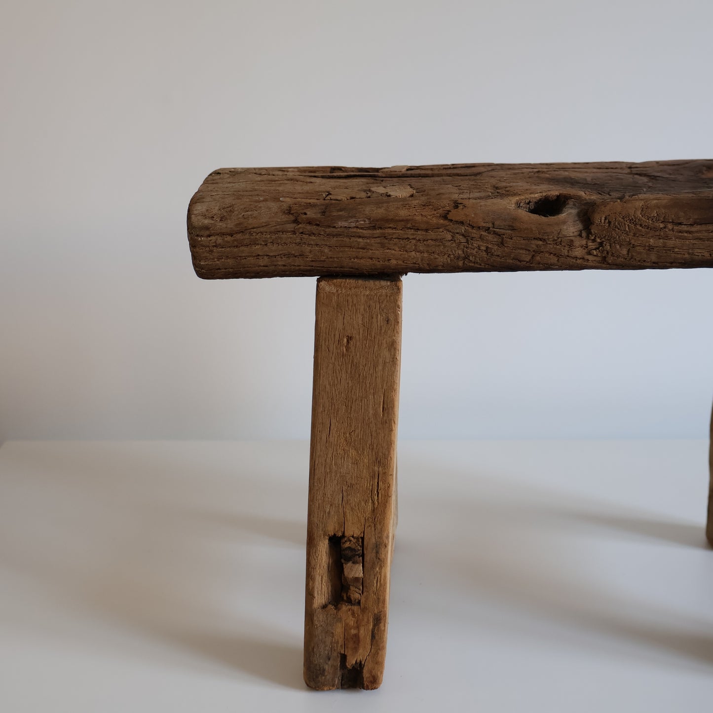 Rustic stool - August