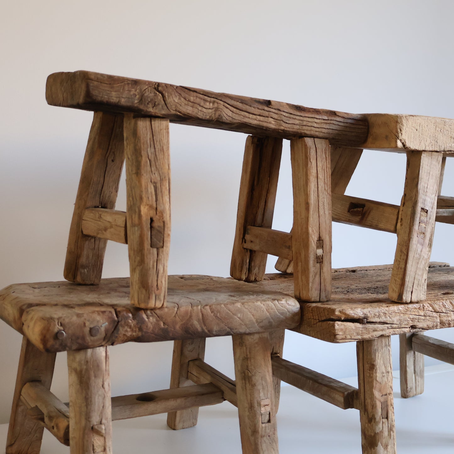 Rustic stool - Henry
