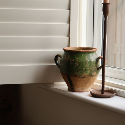 Green confit pot - Fern