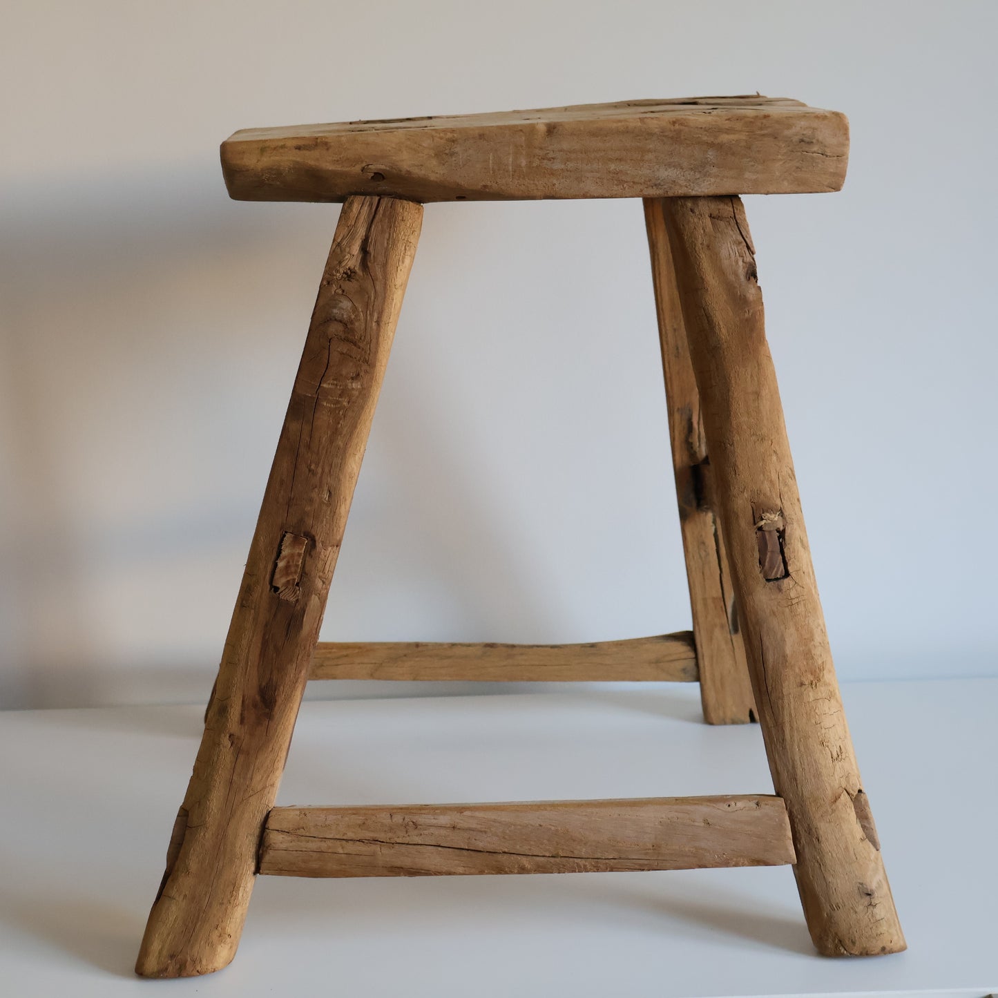 Tall rustic stool - Elwyn