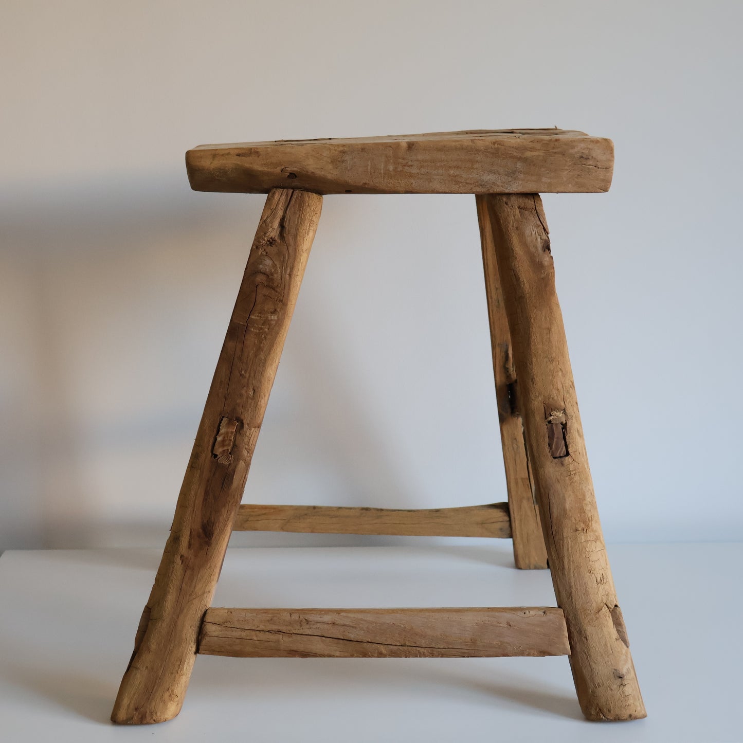 Tall rustic stool - Elwyn