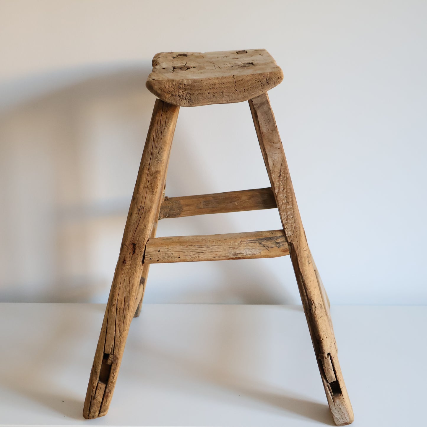 Tall rustic stool - Elwyn