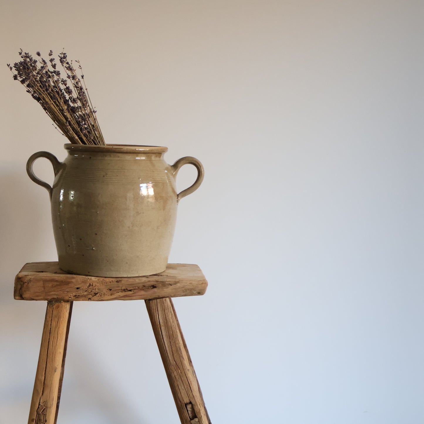 Tall rustic stool - Elwyn