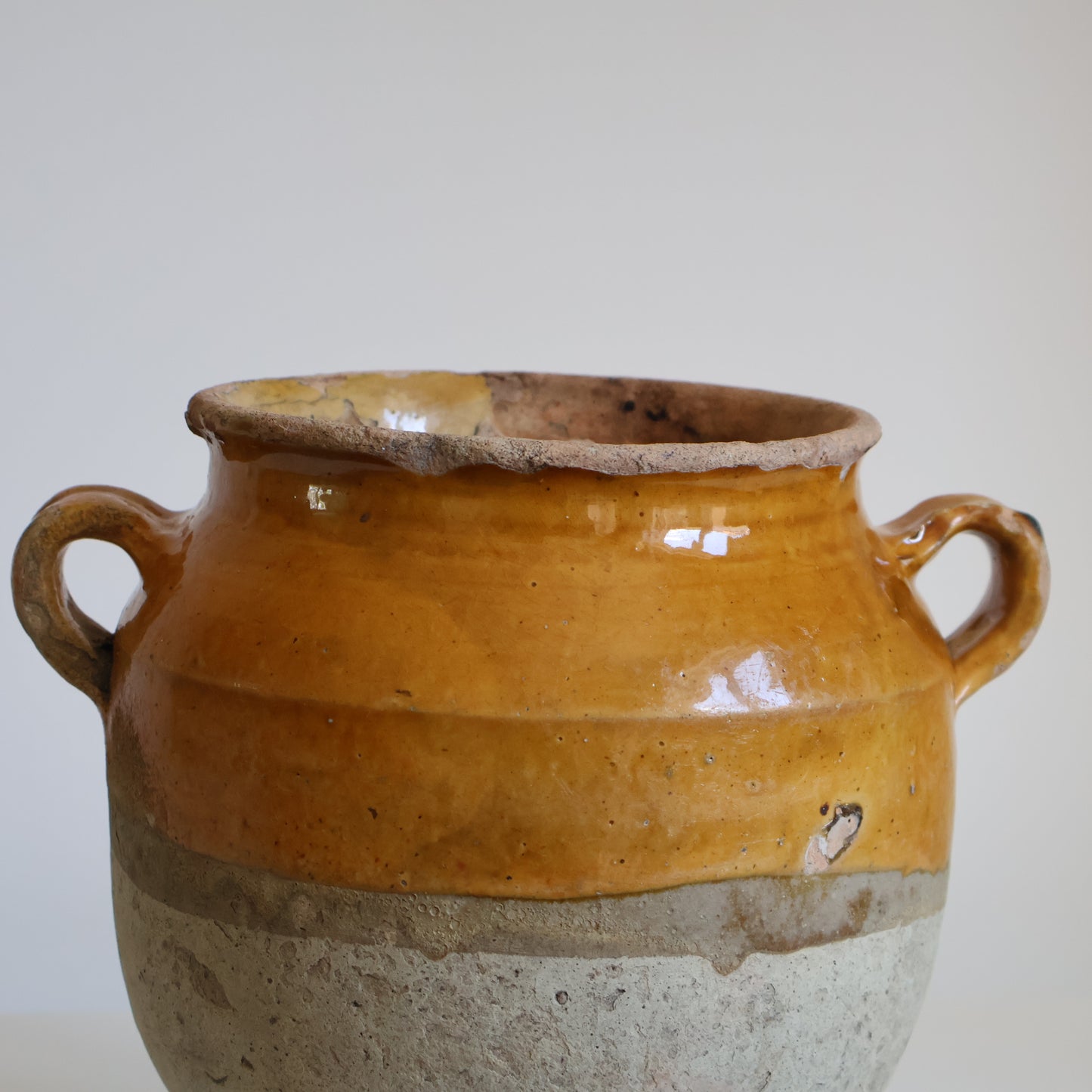 Yellow confit pot - Elsie