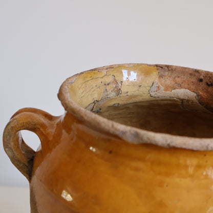 Yellow confit pot - Elsie