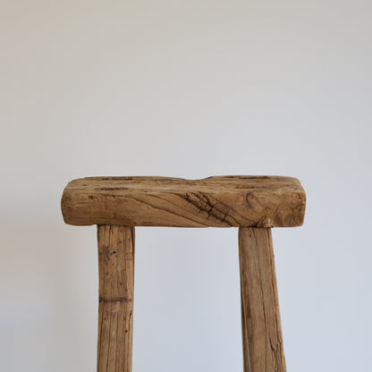 Tall rustic stool - Albert