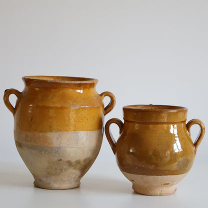 Yellow confit pot - Harley