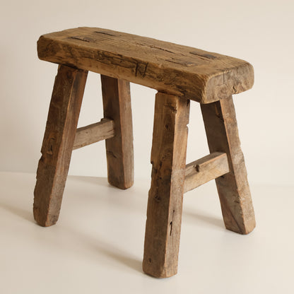 Small elm stool - Ada