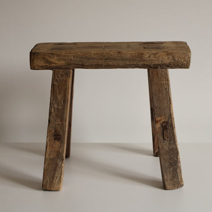 Small elm stool - Ada