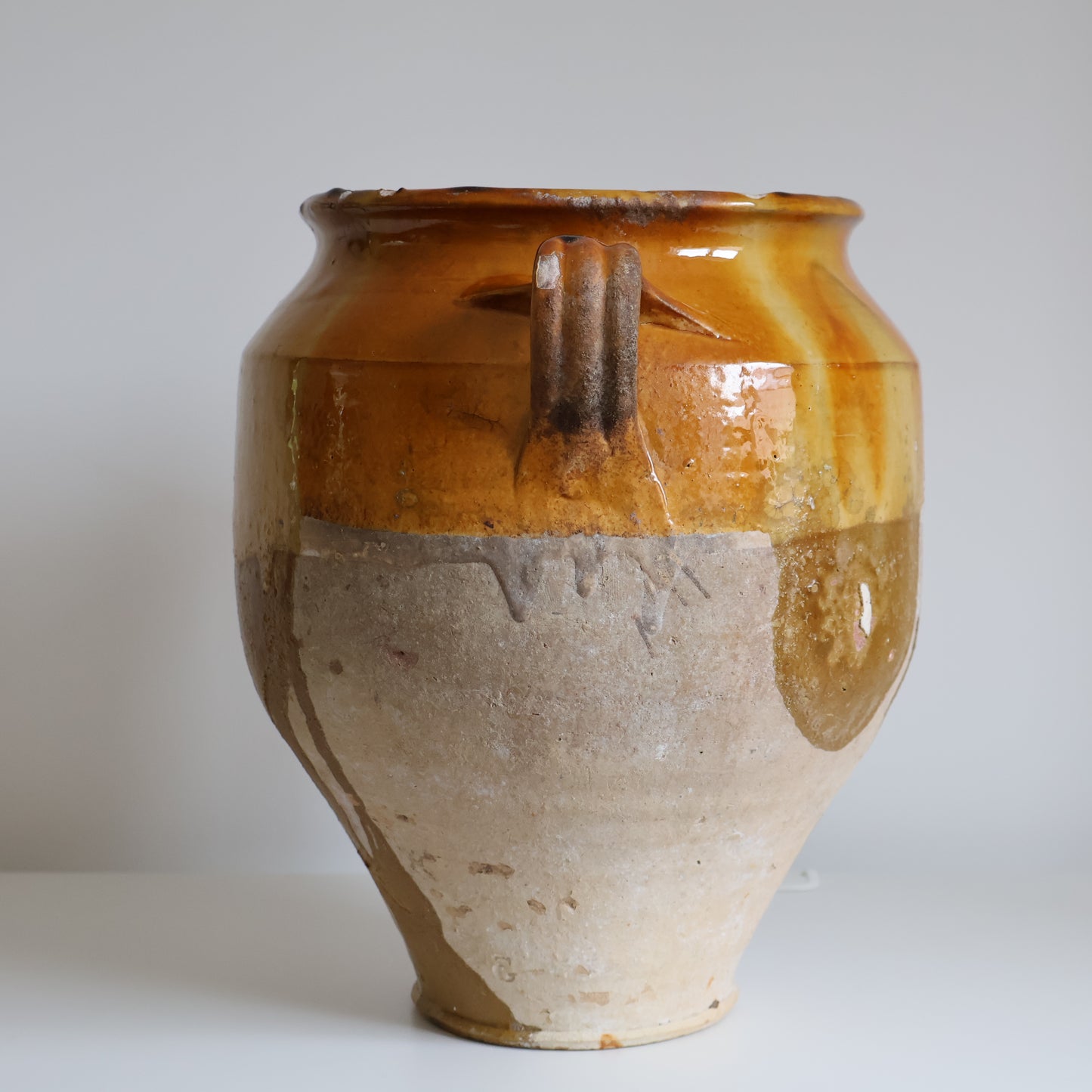 Yellow Confit pot