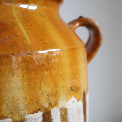 Yellow Confit pot