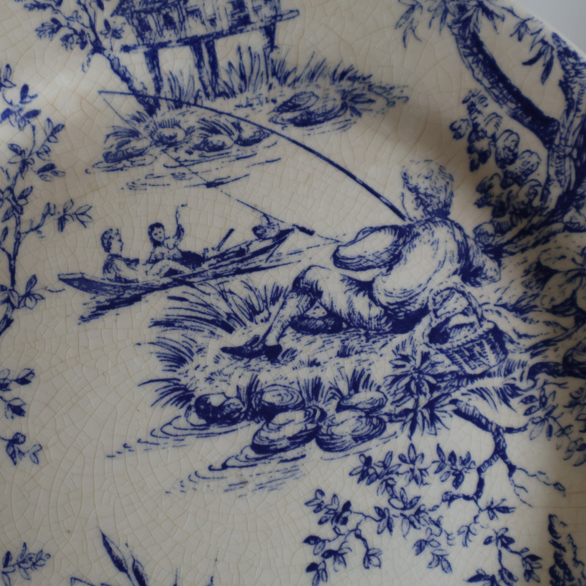 French decorative plates