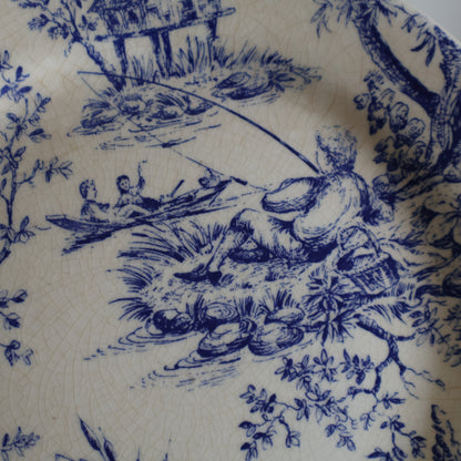 French decorative plates