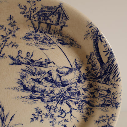 French decorative plates