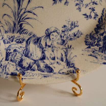 French decorative plates