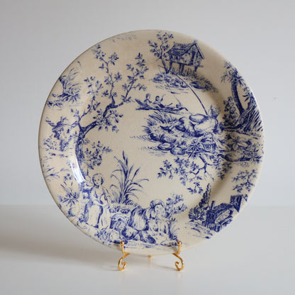 French decorative plates
