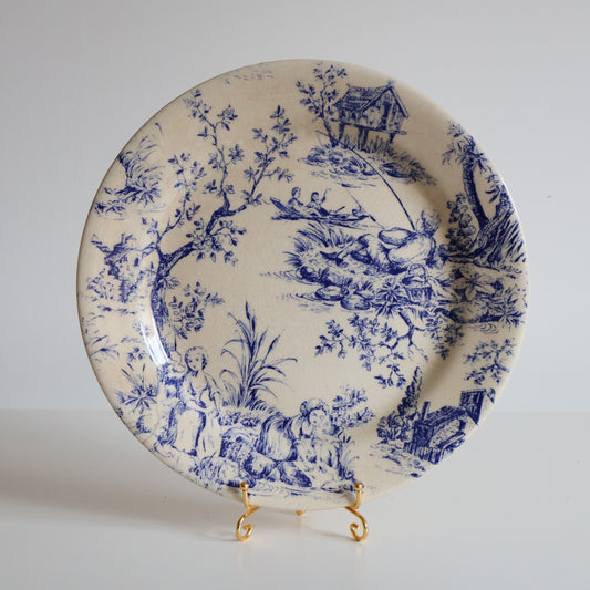 French decorative plates