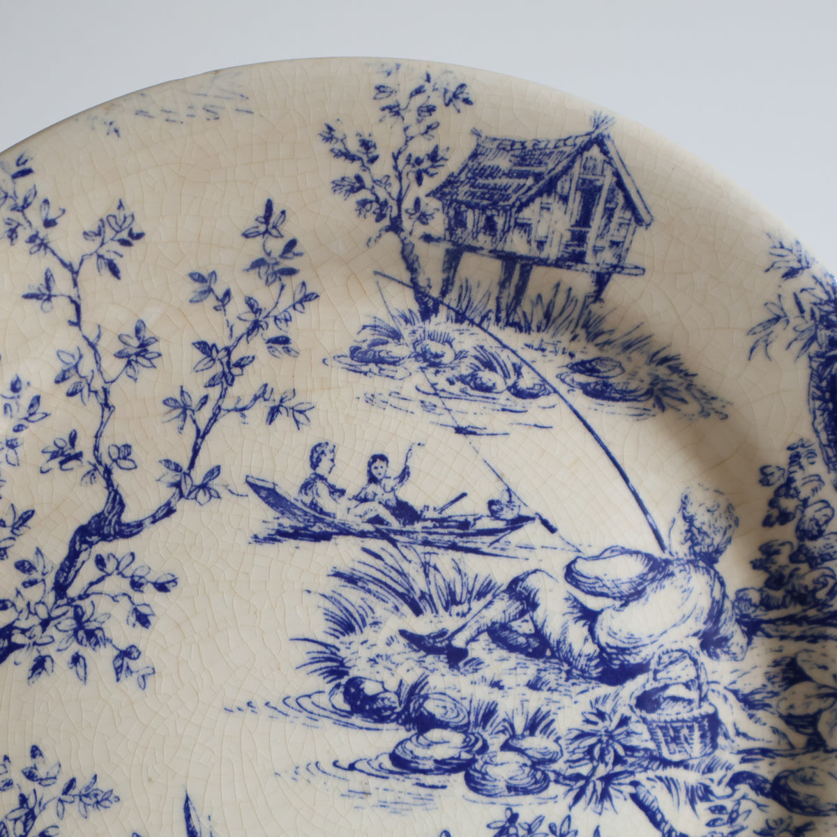 French decorative plates