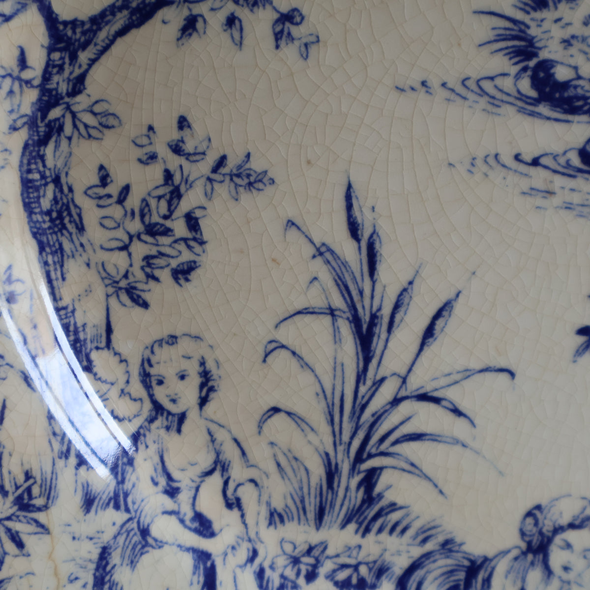French decorative plates