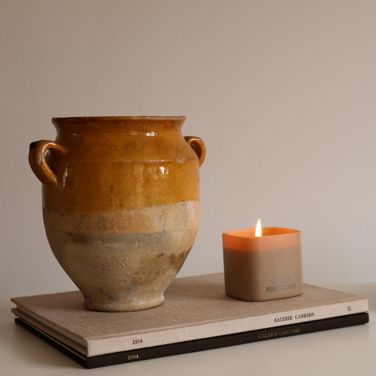 Yellow confit pot - Harley