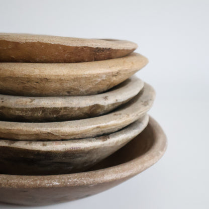 Aged marble bowl - Nila