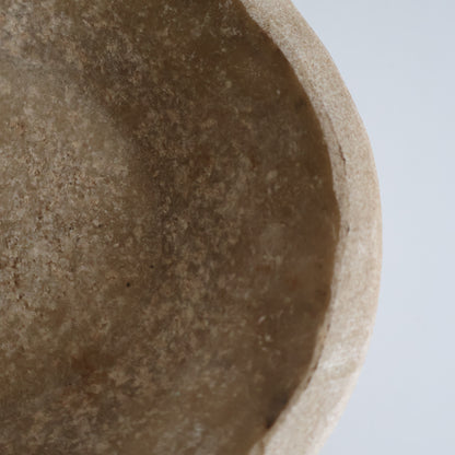 Aged marble bowl - Anya