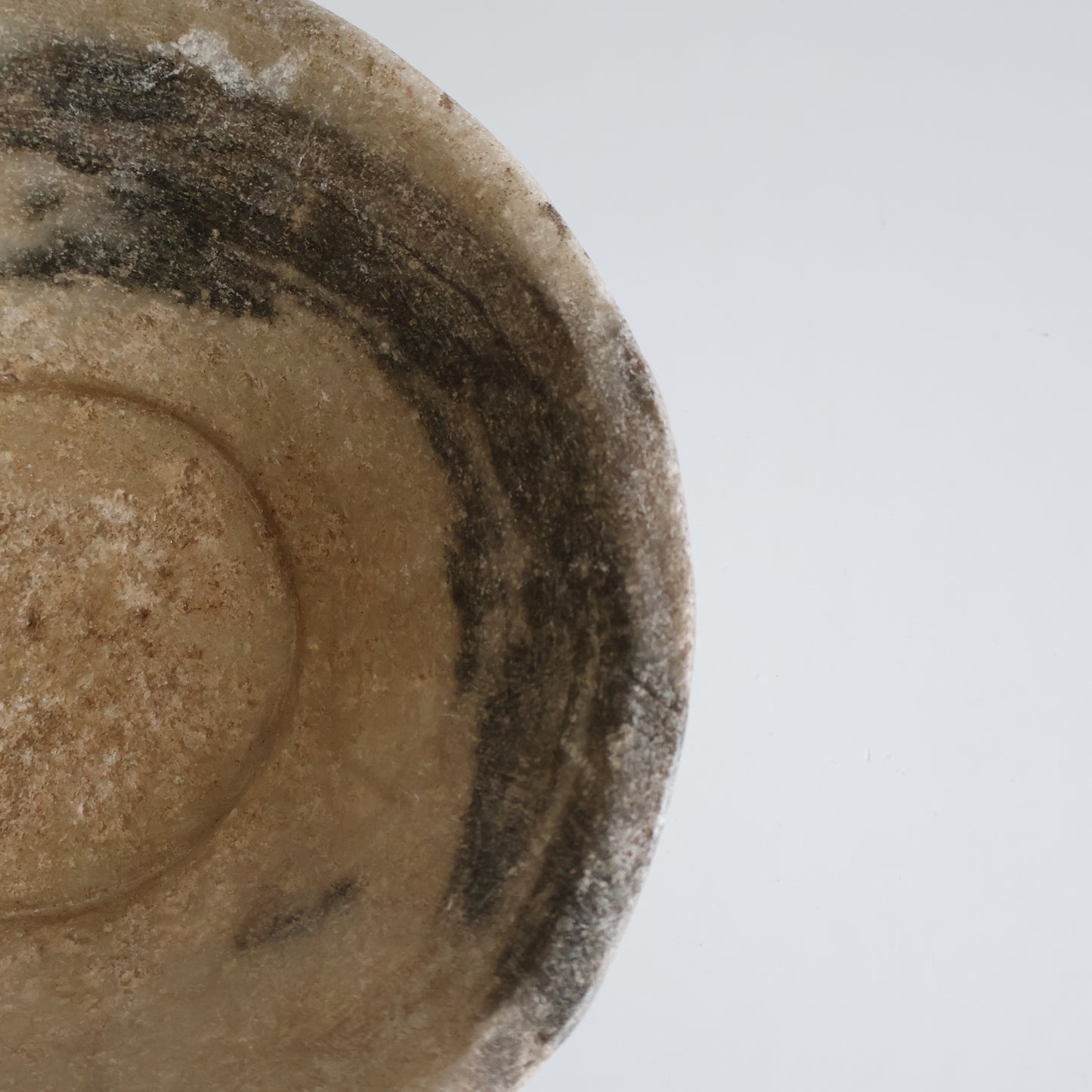Aged marble bowl - Nila