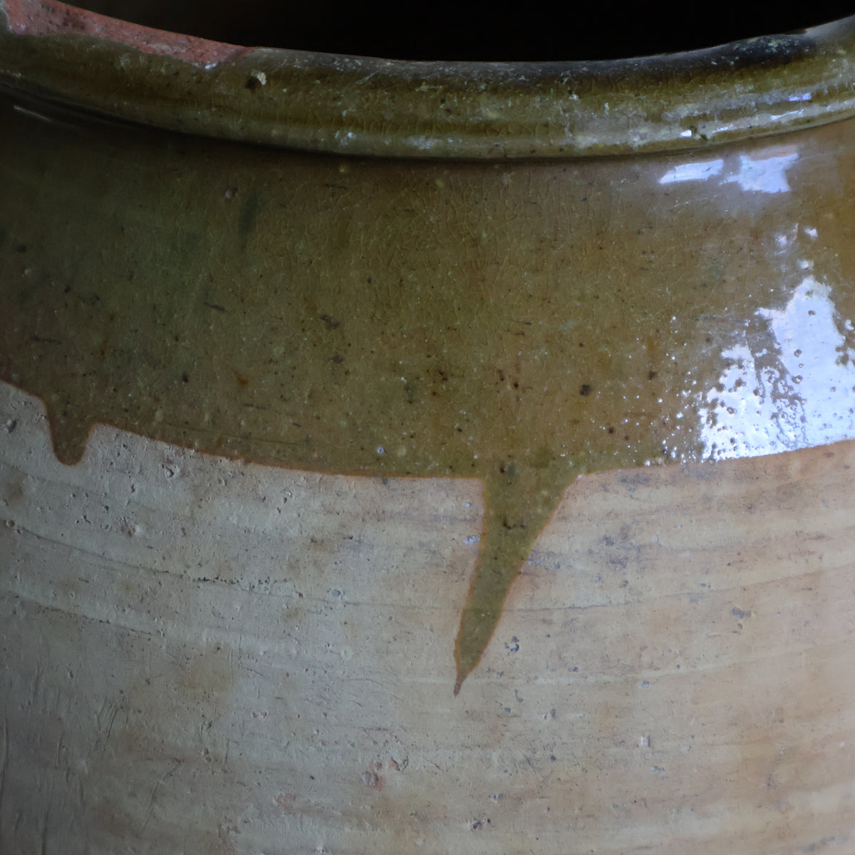 Confit pot - Olive