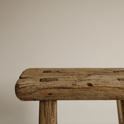 Small elm stool - Orla