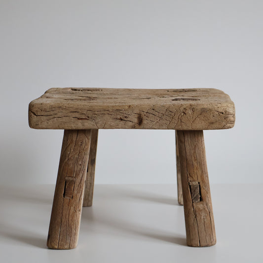 Small elm stool - Vina