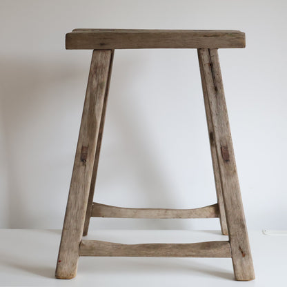 Tall elm stool - Onra