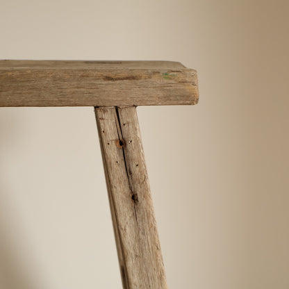 Tall elm stool - Onra