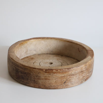 Wooden faisselle