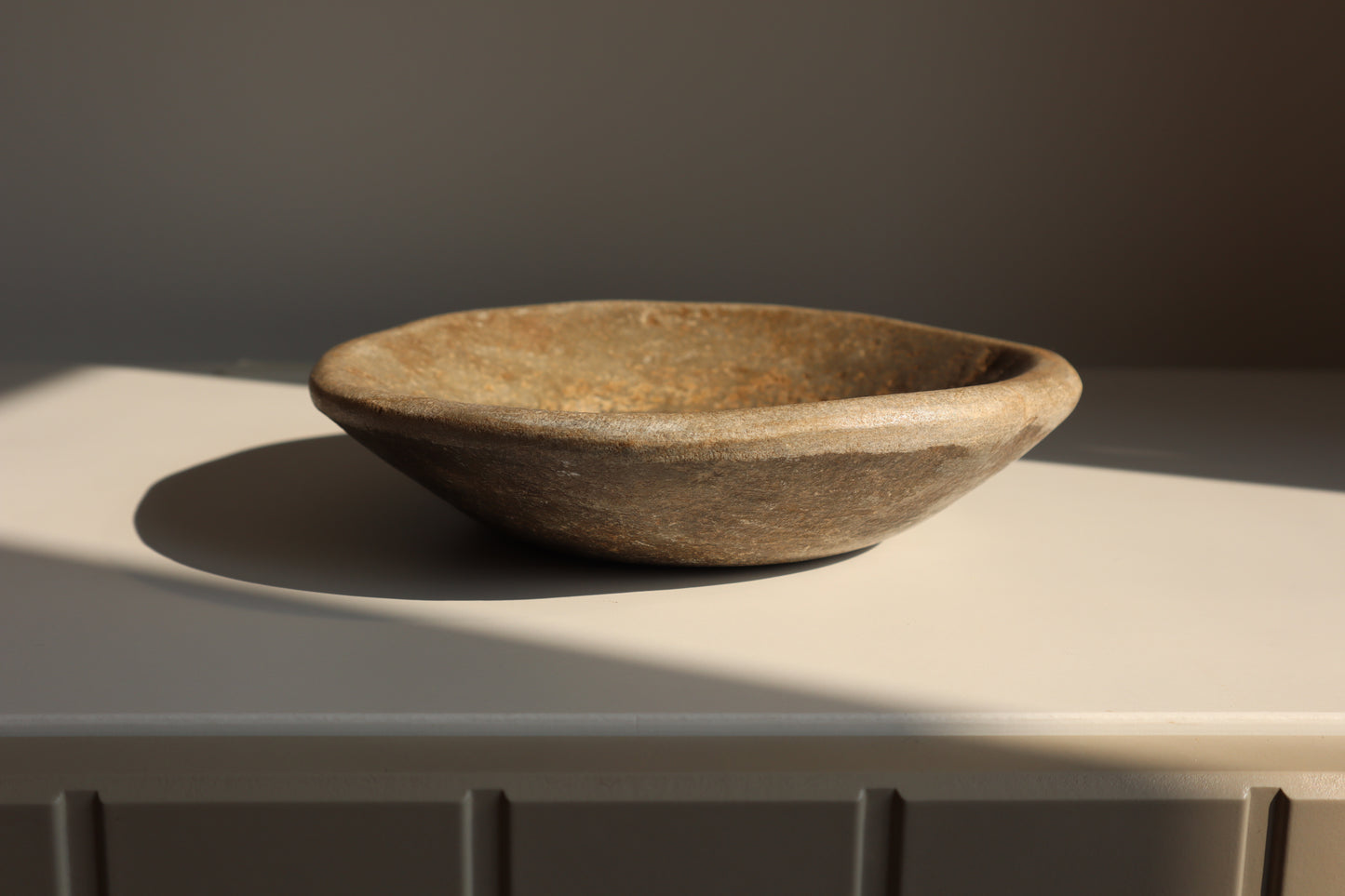 Aged marble bowl - Zuri