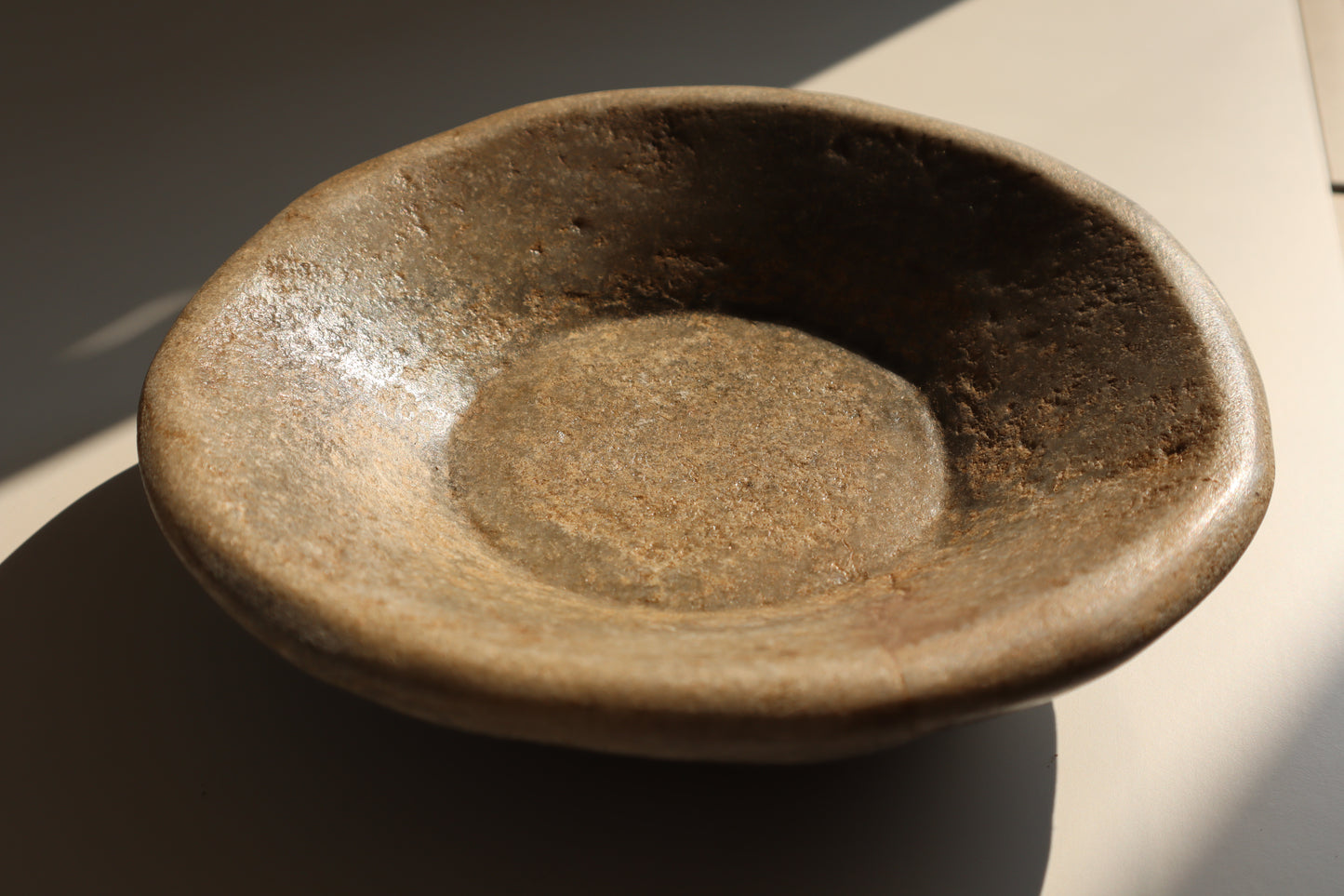 Aged marble bowl - Zuri