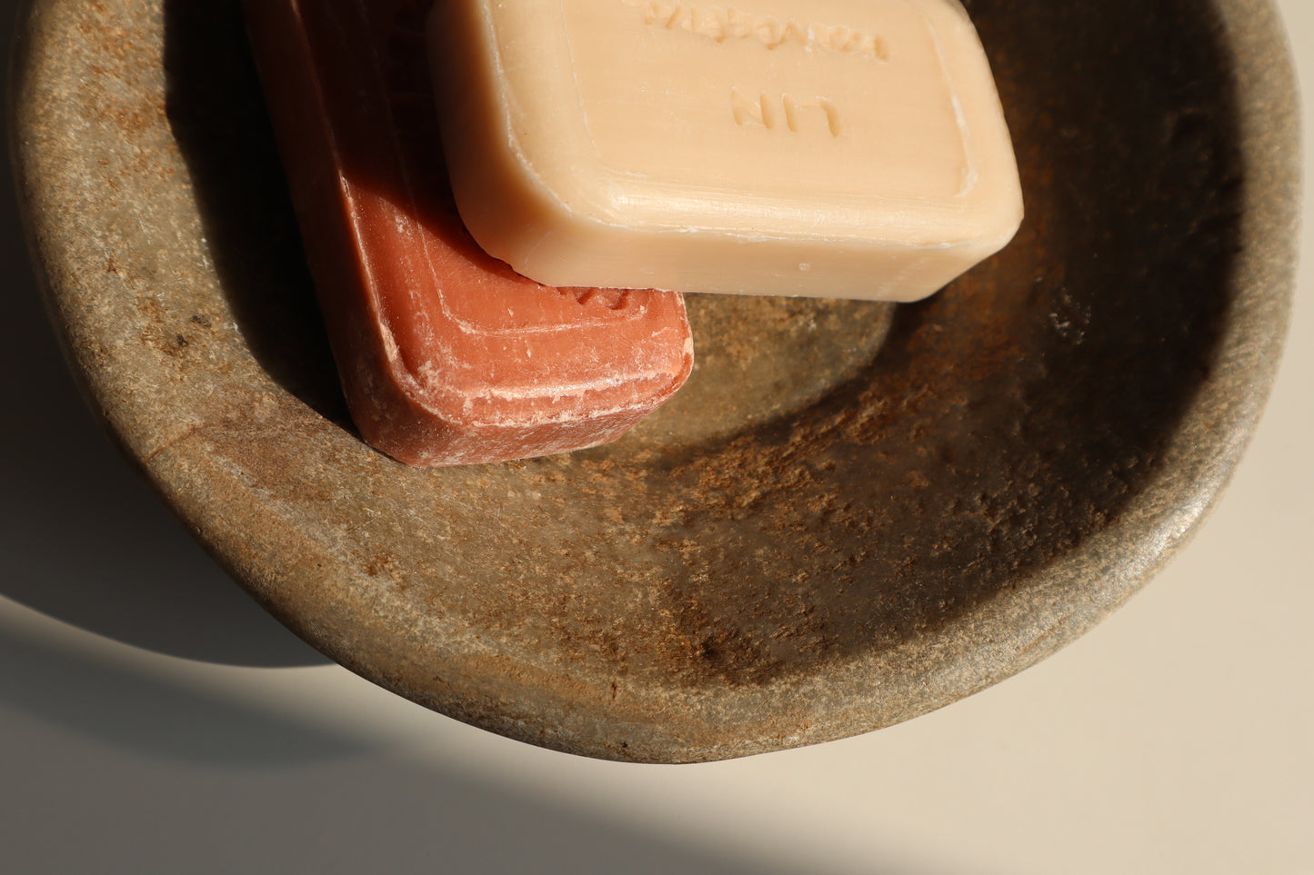 Aged marble bowl - Zuri